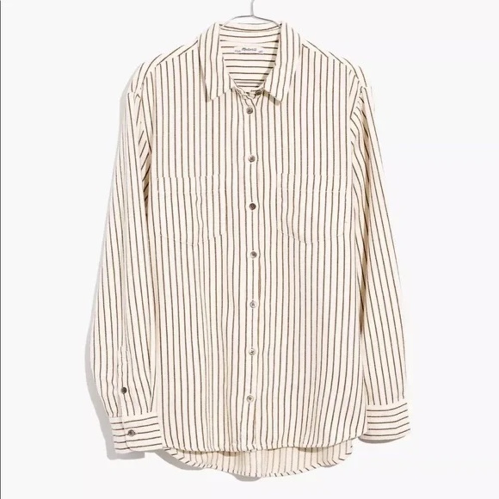 Flannel Sunday Shirt in Creeland Stripe